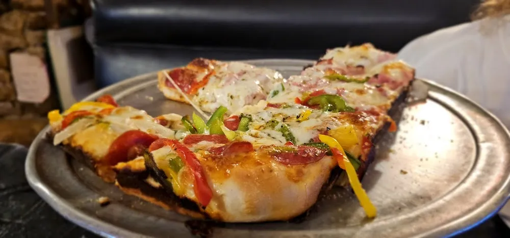 1 2 Ham 1 2 Pepperoni Bell Peppers with White Sauce