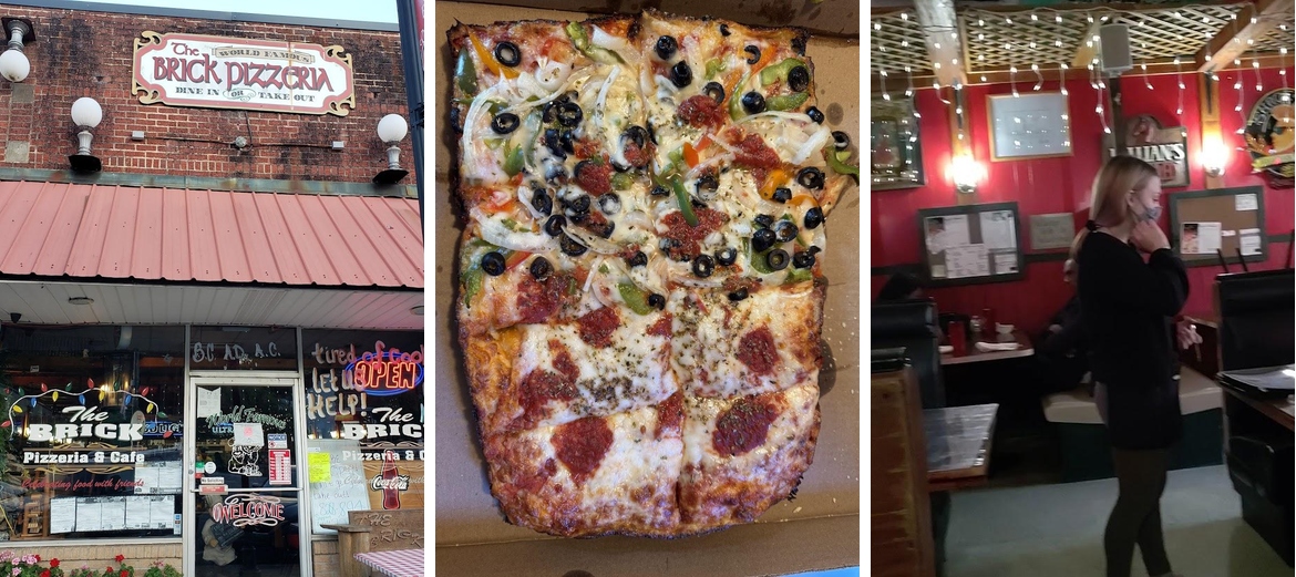 The Brick Pizzeria Menu