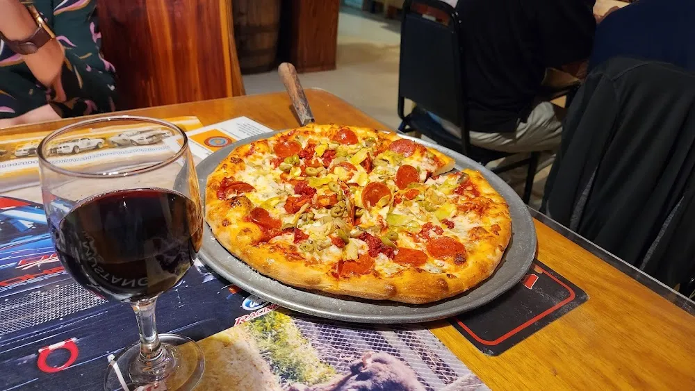 Pizza and Chianti